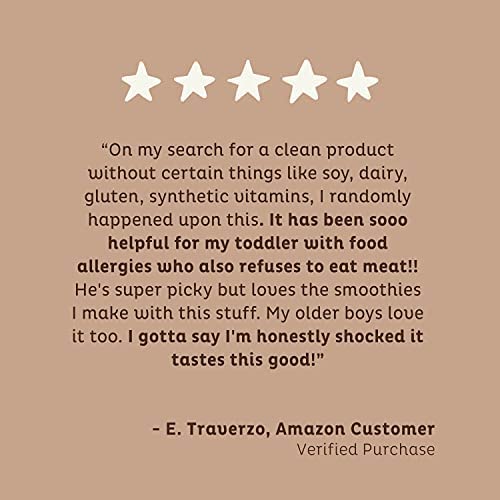 KOS Organic Plant Based Protein Powder, Chocolate - Delicious Vegan Protein Powder - Keto Friendly, Gluten Free, Dairy Free & Soy Free - 2.6 Pounds, 30 Servings