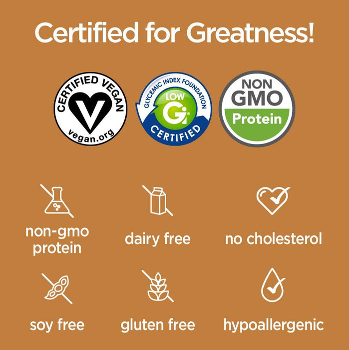 Vegansmart Plant Based Vegan Protein, Chocolate 15 Servings 24.3 Oz