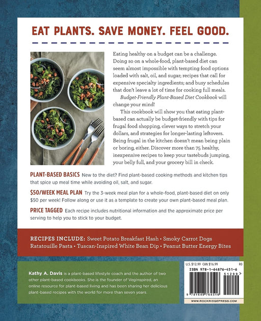 plant based diet saves money Budget-Friendly Plant Based Diet Cookbook: 3 Whole-Food Meals a Day (P — Veganios