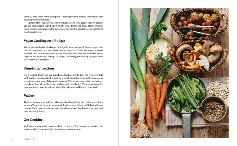 Vegan Recipes in 30 Minutes: A Vegan Cookbook with 106 Quick & Easy Recipes