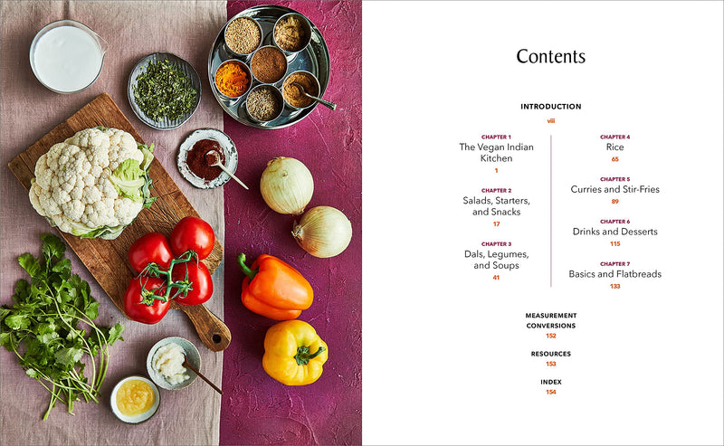 The Essential Vegan Indian Cookbook: 100 Home-Style Classics and Restaurant Favorites (Paperback)