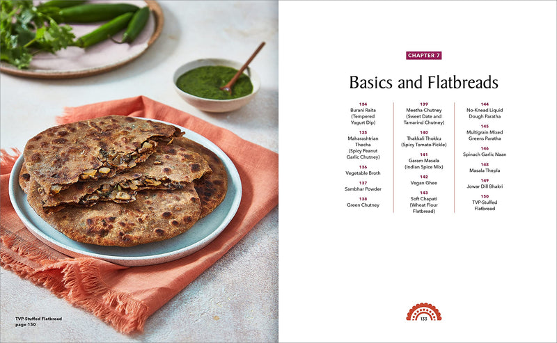 The Essential Vegan Indian Cookbook: 100 Home-Style Classics and Restaurant Favorites (Paperback)