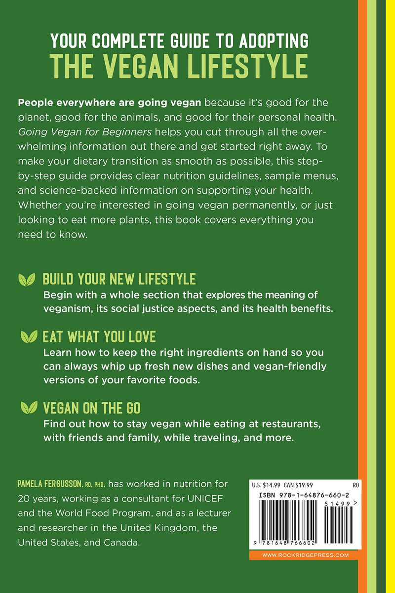 Going Vegan for Beginners: The Essential Nutrition Guide to Transitioning to a Vegan Diet (Paperback)
