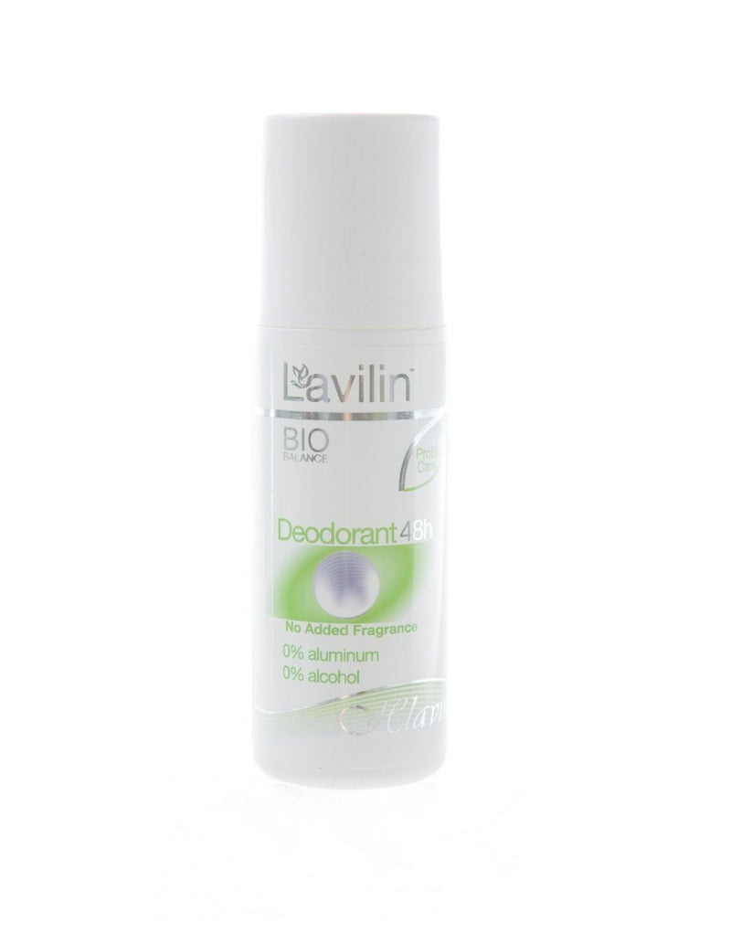 Lavilin Non Fragrant Vegan Roll-on Deodorant, 2.7 Ounces