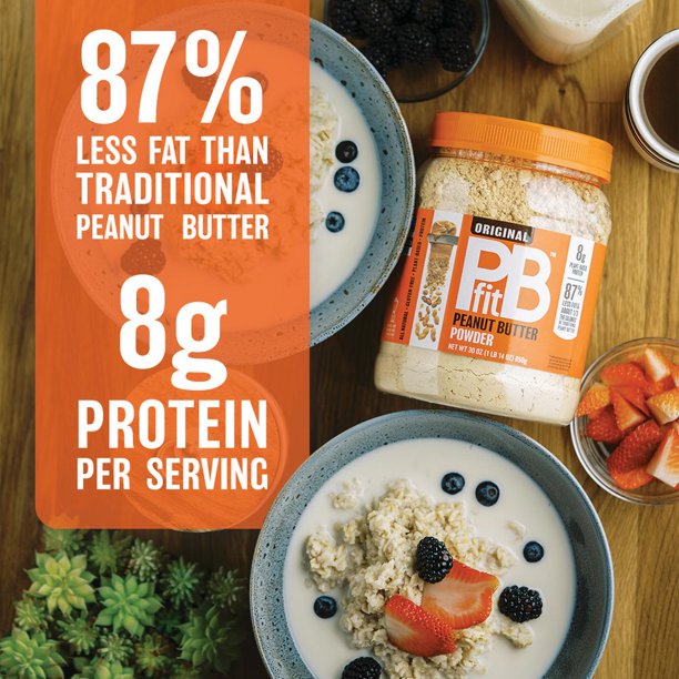 Pbfit Gluten-Free Peanut Butter Powder, 24 oz