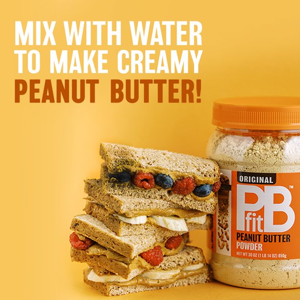 Pbfit Gluten-Free Peanut Butter Powder, 24 oz