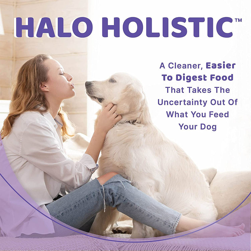 Halo Vegan Dog Food, Dry Dog Food, Plant-Based, Adult Dog Food 4lb