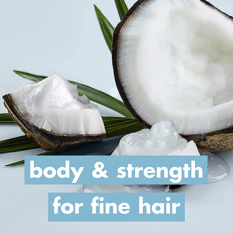Love Beauty and Planet Volume and Bounty Thickening Shampoo and Conditioner For Hair Volume and Fine Hair Care Coconut Water & Mimosa Flower, Paraben Free, Silicone Free, and Vegan 13.5 oz 2 count